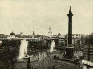 Londons Best-Known Square, c1948. Creator: Unknown Londons Best-Known Square, c1948. Creator: Unknown