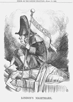 'London's Nightmare', 1866. Artist: John Tenniel 'London's Nightmare', 1866. Artist: John Tenniel