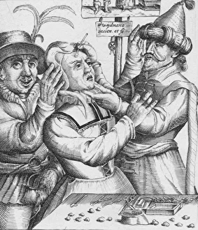 'Loopt Loopt Met Groot Verblyden,, Hier Salmen twyf van Lije Snyden', 17th century. Artist: HW Weydman 'Loopt Loopt Met Groot Verblyden,, Hier Salmen twyf van Lije Snyden', 17th century. Artist: HW Weydman