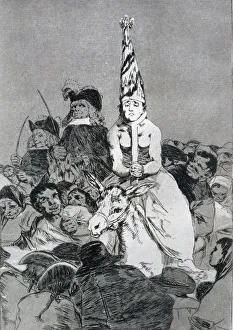 No hubo remedio, Los Caprichos Plate 24, 1799. Art Prints