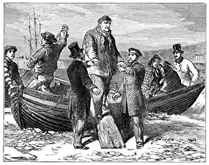Louis Philippe arrives at Newhaven, 1848, (1900) Louis Philippe arrives at Newhaven, 1848, (1900)