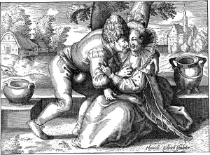 Lovelorn Peasant. Artist: Ullrich, Heinrich (1570-after 1621) Lovelorn Peasant. Artist: Ullrich, Heinrich (1570-after 1621)