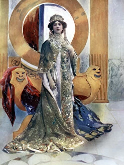 Limperatrice Gallery: Madame Otero in L Imperatrice, c1902.Artist: Rautlinger