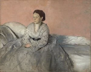 Madame René de Gas, 1872 / 1873. Creator: Edgar Degas