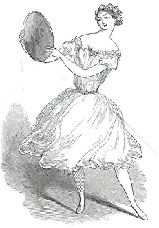 Mademoiselle A. Dumilatre, 1845. Creator: Unknown Mademoiselle A. Dumilatre, 1845. Creator: Unknown