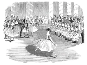 Mademoiselle Cerito, in the ballet of 'Alma', 1844. Creator: Unknown Mademoiselle Cerito, in the ballet of 'Alma', 1844. Creator: Unknown