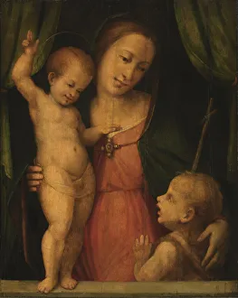 Madonna, ca. 1500-1550. Creator: Master of Serumido Madonna, ca. 1500-1550. Creator: Master of Serumido