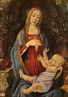 Alessandro Di Mariano Di Vanni Filipepi Gallery: Detail from Madonna and Child with both Saints John, 1485, (1937). Creator: Sandro Botticelli