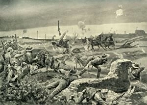 Pretoria Collection: Mafeking: Eloffs Desperate Attack on the Eve of the Relief, (1901). Creator: Unknown