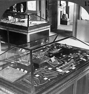 The magnificent jewellery of Queen Ahhotep (c1560BC-1530BC), Cairo Museum, Egypt, 1905 The magnificent jewellery of Queen Ahhotep (c1560BC-1530BC), Cairo Museum, Egypt, 1905
