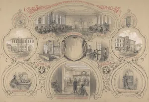 The main telegraph office newly built in St. Petersburg and opened 14 October 1862, 1862 The main telegraph office newly built in St. Petersburg and opened 14 October 1862, 1862