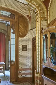 Major Town Houses of the Architect Victor Horta (Brussels) Gallery: Maison Atelier Horta (Horta Museum), 23-25 Rue Americaine, Brussels, Belgium, c2014-2017