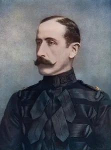 Major MF Rimington, Commandant Rimingtons Guides, 1900. Artist: Lafyette Major MF Rimington, Commandant Rimingtons Guides, 1900. Artist: Lafyette
