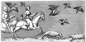 How to make young hawks fly, 14th century (1849) How to make young hawks fly, 14th century (1849)