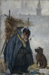 A mans mind is his kingdom. Artist: Shmelkov, Pyotr Michaylovich (1819-1890) A mans mind is his kingdom. Artist: Shmelkov, Pyotr Michaylovich (1819-1890)