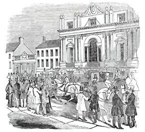 The Mansion House, Doncaster, 1844. Creator: Unknown The Mansion House, Doncaster, 1844. Creator: Unknown