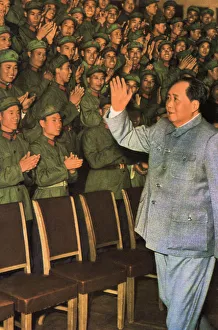 Chairman Mao Prints: Mao Zedong, Chinese Communist Leader, c1960s-c1970s - Print