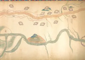 Map of the Grand Canal from Beijing to the Yangzi River, late 18th or early 19th century Map of the Grand Canal from Beijing to the Yangzi River, late 18th or early 19th century