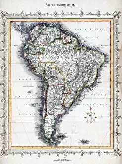 Maps Gallery: Map of South America