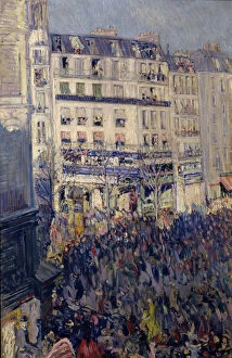Mardi gras in Paris, 1900