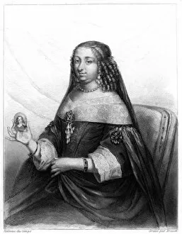 Images Dated 9th December 2006: Marguerite of Lorraine, Duchess of Orleans (1615-1672).Artist: Brasch
