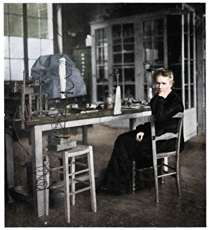 Marie Curie, Polish-born French physicist, c1920 Marie Curie, Polish-born French physicist, c1920