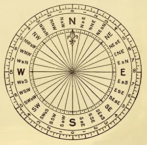 British Book Illustrations Prints: The Mariners Compass, c1930. Creator: Unknown