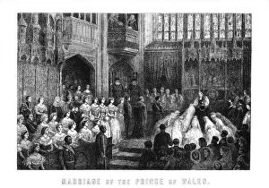 Images Dated 14th May 2006: Marriage of the Prince of Wales, St Georges Chapel, Windsor on 10 March 1863, (1899)