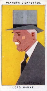 Martin Bladen Hawke, 7th Baron Hawke, British cricketer, 1926.Artist: Alick P F Ritchie Martin Bladen Hawke, 7th Baron Hawke, British cricketer, 1926.Artist: Alick P F Ritchie
