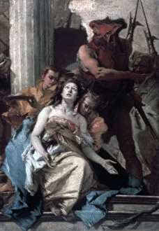Images Dated 12th September 2005: The Martyrdom of St Agatha, c1756. Artist: Giovanni Battista Tiepolo