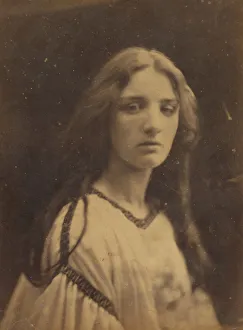 Victorian Era Photographs Prints: [Mary Ryan], 1865-66. Creator: Julia Margaret Cameron