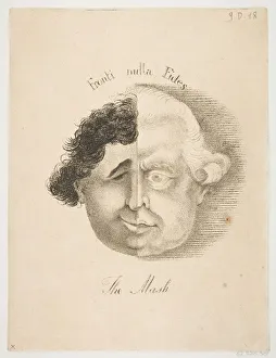 The Mask, May 21, 1783. Creator: James Sayers The Mask, May 21, 1783. Creator: James Sayers