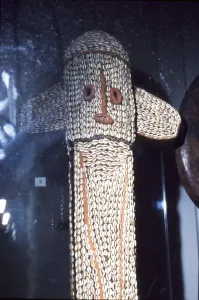 Mali Gallery: Mask of wood and metal, Bamana People, Mali, 20th century