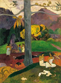 Mata Mua (In Olden Times), 1892. Artist: Gauguin, Paul Eugene Henri (1848-1903) Mata Mua (In Olden Times), 1892. Artist: Gauguin, Paul Eugene Henri (1848-1903)