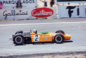 Related Images Gallery: McLaren Ford, Bruce McLaren 1968 Dutch Grand Prix. Creator: Unknown