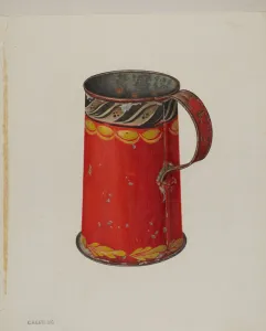 Measure Cup, c. 1940. Creator: Charles Henning Measure Cup, c. 1940. Creator: Charles Henning