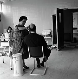 Medical infirmary, Park Gate Iron & Steel Co, Rotherham, South Yorkshire, 1964 Medical infirmary, Park Gate Iron & Steel Co, Rotherham, South Yorkshire, 1964