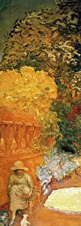 Prints of Mediterranean. Triptych (left panel), 1911 Pierre Bonnard Prints: Mediterranean Triptych Left Panel Print 1911