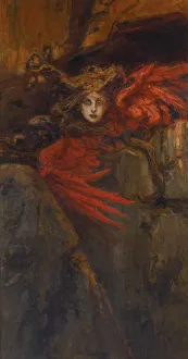 Medusa, 1903. Artist: Kotarbinsky, Vasilii (Wilhelm) Alexandrovich (1849-1921) Medusa, 1903. Artist: Kotarbinsky, Vasilii (Wilhelm) Alexandrovich (1849-1921)