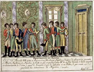 Meeting in Bayonne between Ferdinand VII and Napoleon Meeting in Bayonne between Ferdinand VII and Napoleon