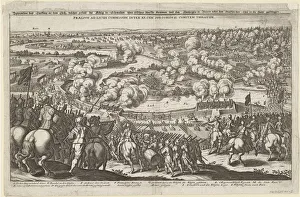 Meeting near Rain by the River Lech on 5 April 1632. Gustaphus Adolphus forces to cross Meeting near Rain by the River Lech on 5 April 1632. Gustaphus Adolphus forces to cross