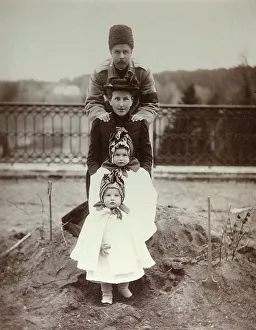 Members of the family of Duke Fyodor Uvarov at their country estate, Porechye, Russia Members of the family of Duke Fyodor Uvarov at their country estate, Porechye, Russia