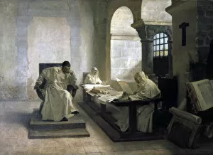 Images Dated 3rd January 2007: The Men of the Inquisition, 1889. Artist: Jean-Paul Laurens