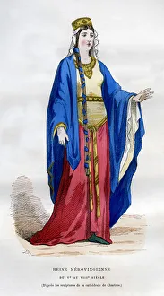 Merovingian queen, 5th-8th century (1882-1884) Merovingian queen, 5th-8th century (1882-1884)
