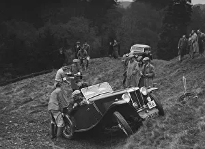 MG Magnette of AW Morrish competing in the MCC Edinburgh Trial, Roxburghshire, Scotland MG Magnette of AW Morrish competing in the MCC Edinburgh Trial, Roxburghshire, Scotland
