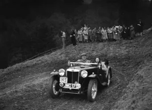 MG TA of H Stevens competing in the MCC Edinburgh Trial, Roxburghshire, Scotland, 1938 MG TA of H Stevens competing in the MCC Edinburgh Trial, Roxburghshire, Scotland, 1938