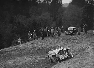 MG TA of JES Jones of the Cream Cracker team, MCC Edinburgh Trial, Roxburghshire, Scotland, 1938 MG TA of JES Jones of the Cream Cracker team, MCC Edinburgh Trial, Roxburghshire, Scotland, 1938