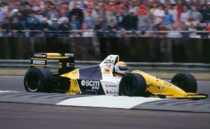 Minardi M189 P. Martini, 1989 British Grand Prix. Creator: Unknown Minardi M189 P. Martini, 1989 British Grand Prix. Creator: Unknown