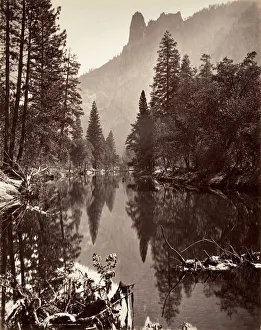 Mirror View of Sentinel Rock, Yosemite, ca. 1872, printed ca. 1876 Mirror View of Sentinel Rock, Yosemite, ca. 1872, printed ca. 1876