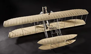 Wright Type A Biplane Print, 1/16 Scale